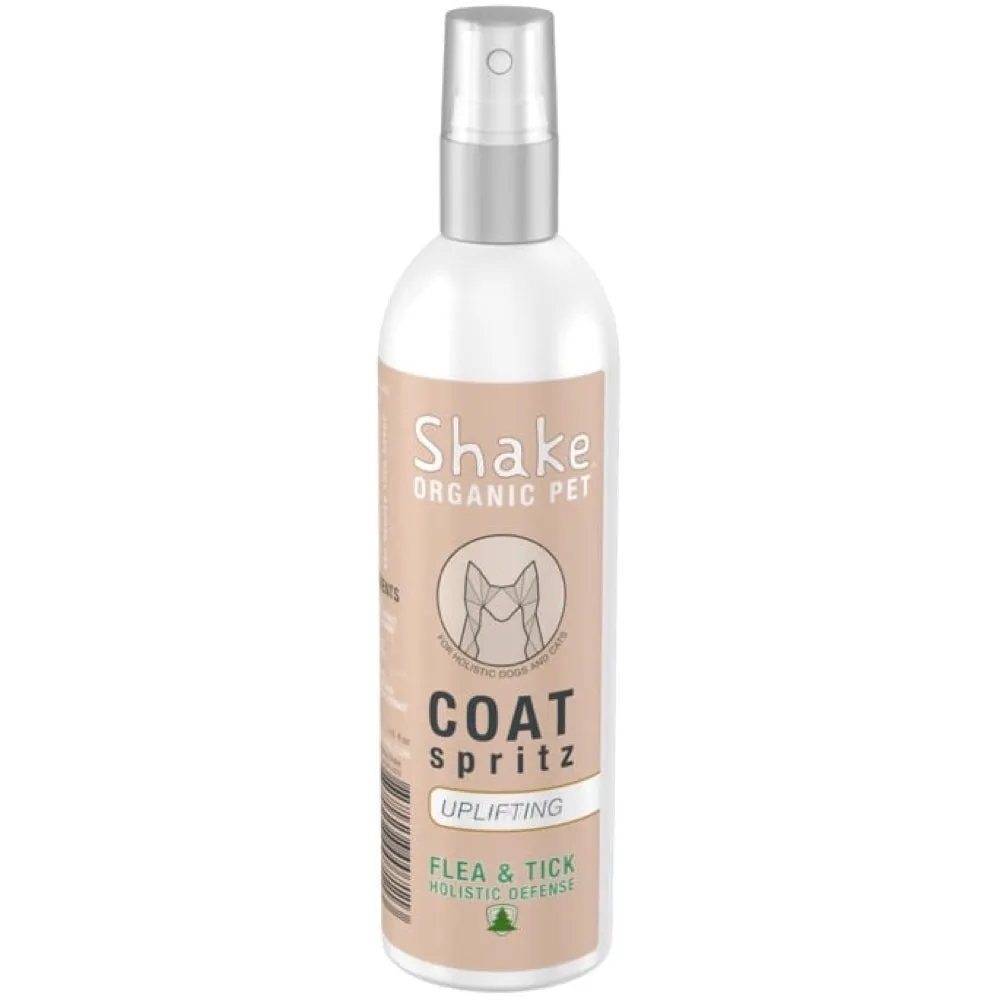 10% OFF: Shake Organic Uplifting Coat Spritz For Dogs & Cats 4.5oz