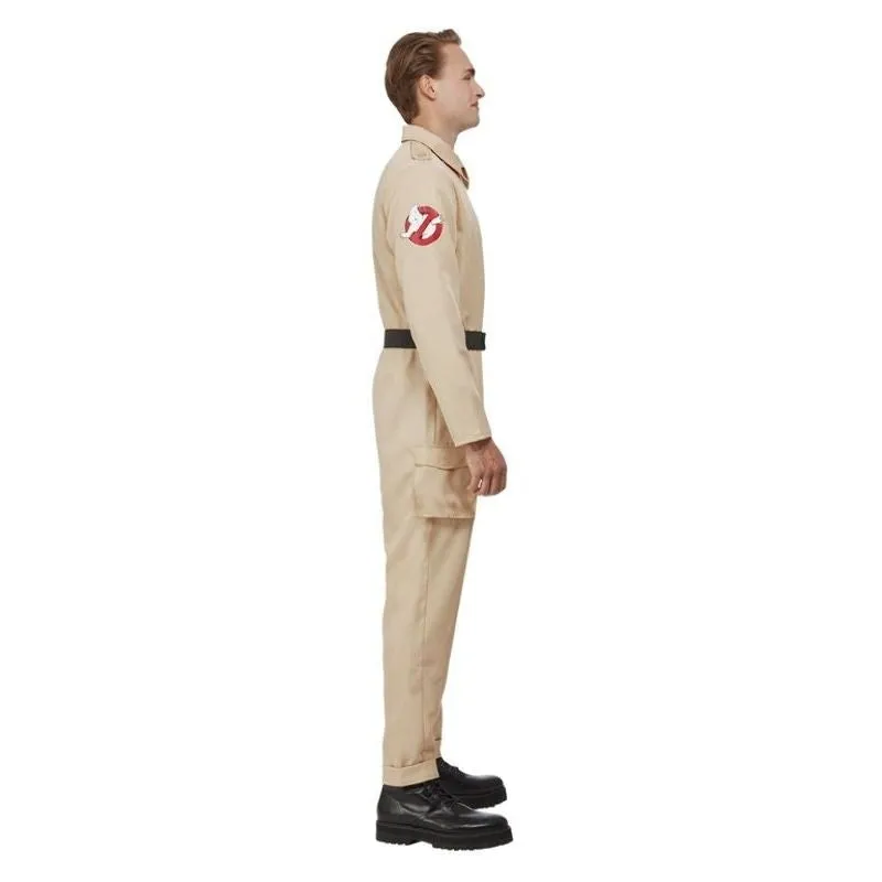 80s Ghostbusters Deluxe Costume Licensed Adult Beige