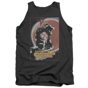 A Clockwork Orange Distressed Poster Mens Tank Top Shirt Charcoal