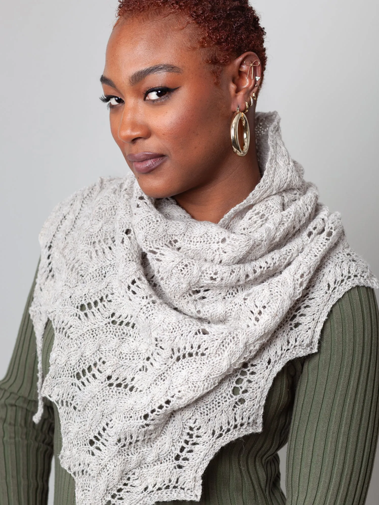 A Little Tipsy shawl <br/><small>knitting pattern</small>