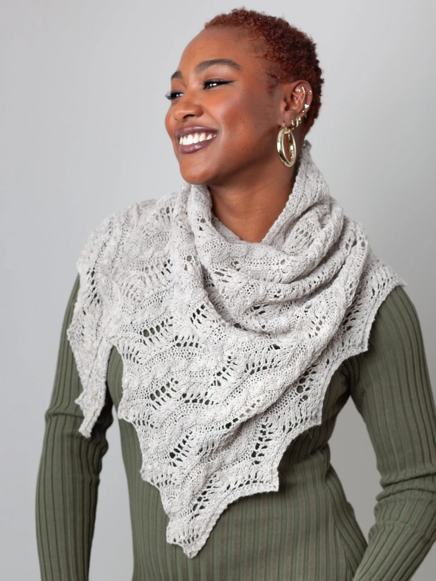 A Little Tipsy shawl <br/><small>knitting pattern</small>