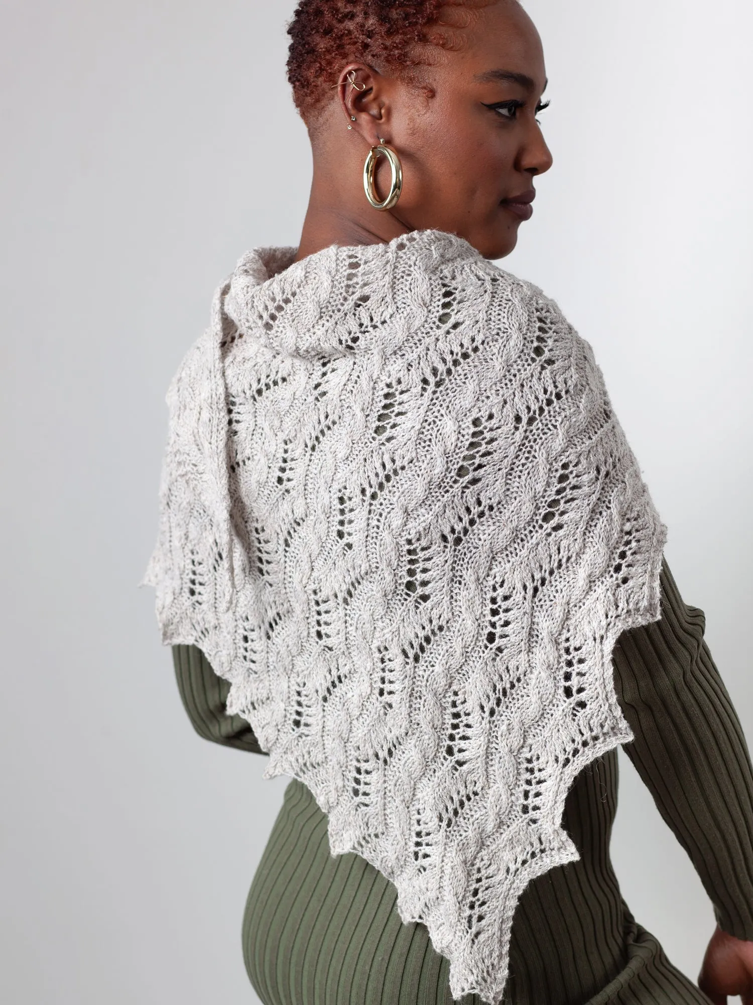 A Little Tipsy shawl <br/><small>knitting pattern</small>