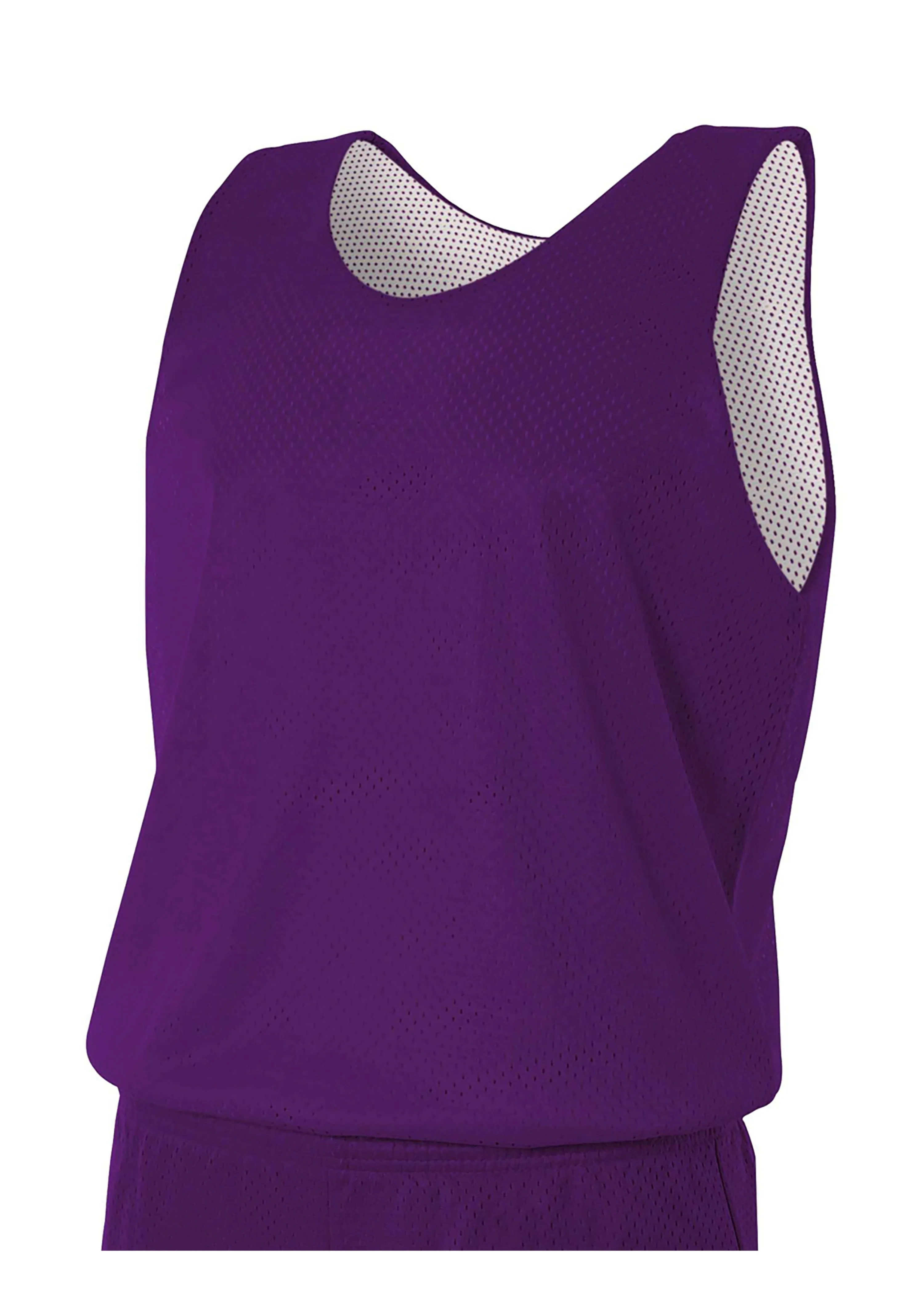 A4 Youth Reversible Mesh Tank