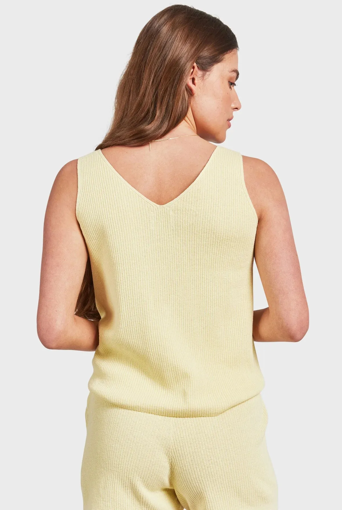 ACADEMY BRAND - Peggy Knit Top - Pine Lemon