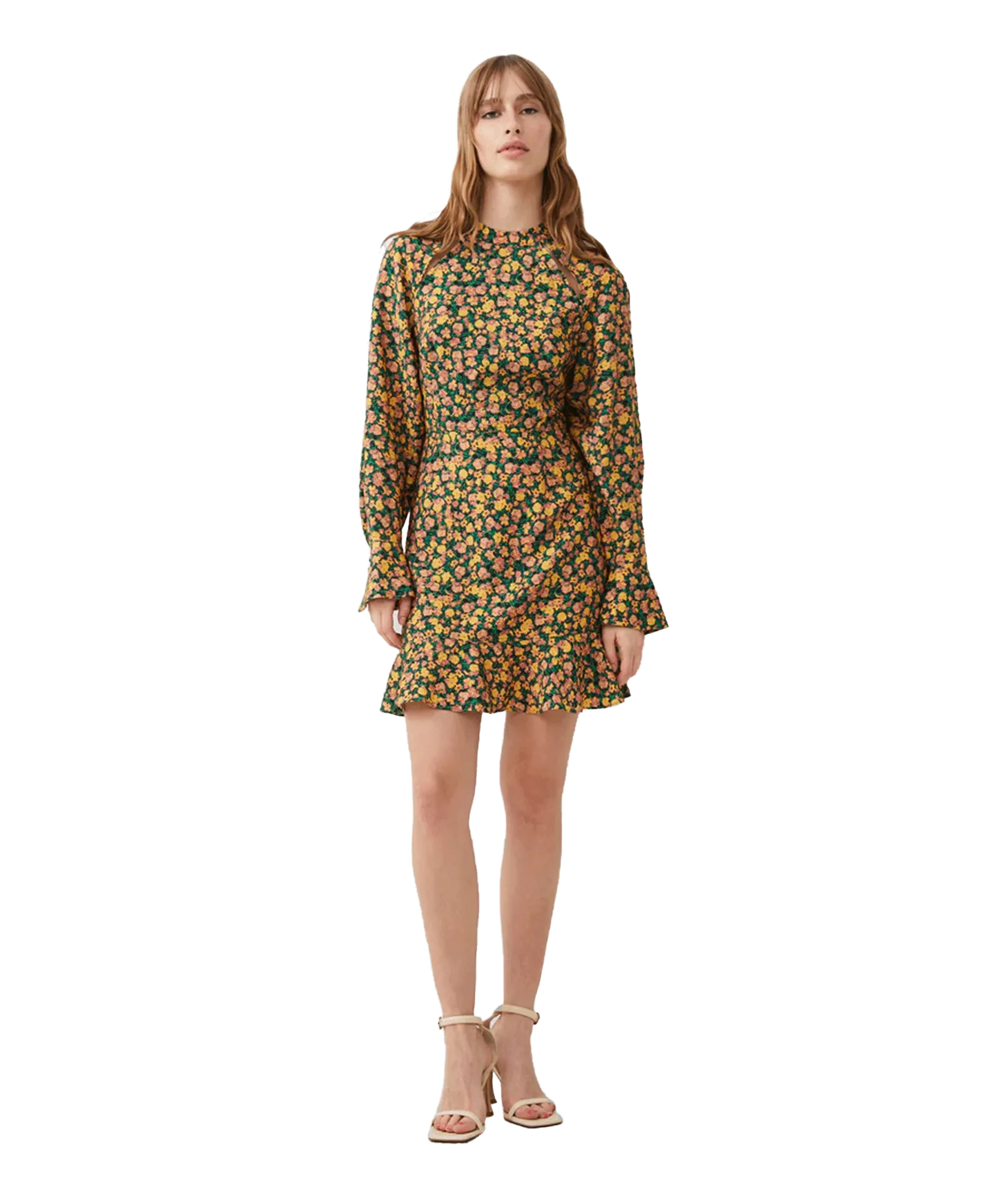 Aleezia Flavia Textured Mini Dress - Multi