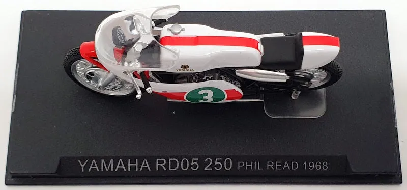 Altaya 1/24 Scale Model Motorcycle AL28011 - 1968 Yamaha RD05 250 Phil Read