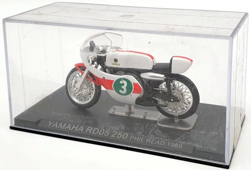 Altaya 1/24 Scale Model Motorcycle AL28011 - 1968 Yamaha RD05 250 Phil Read