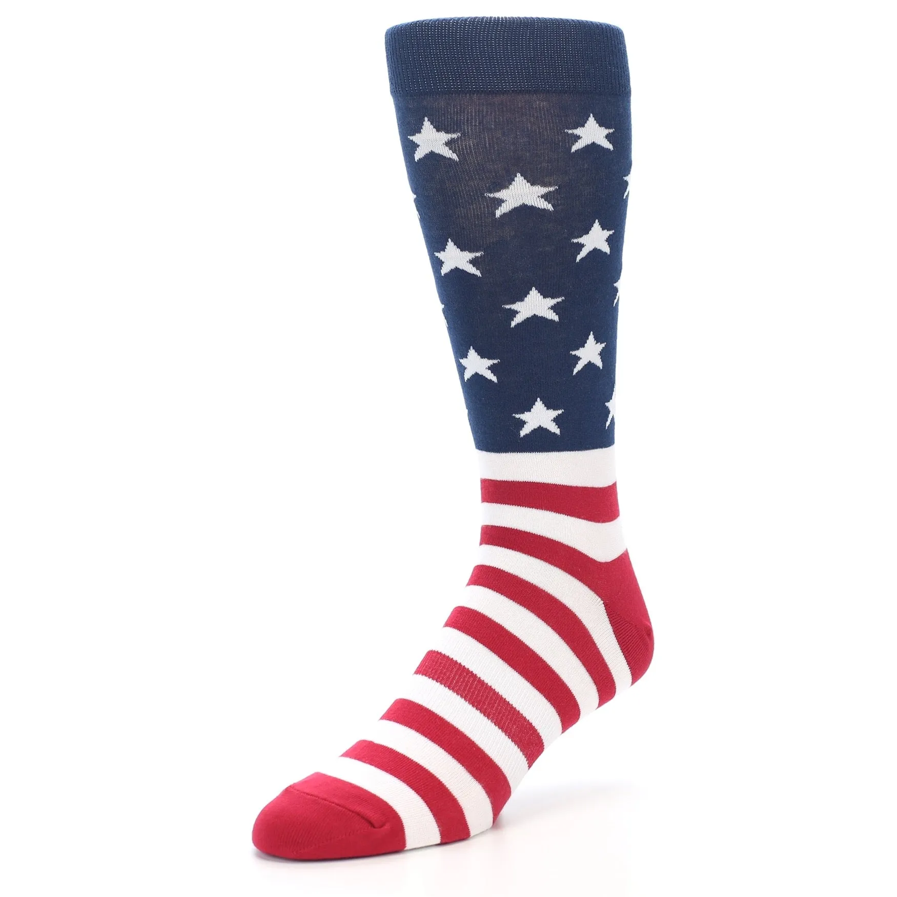 American Flag Socks - Men's Novelty K. Bell Dress Socks