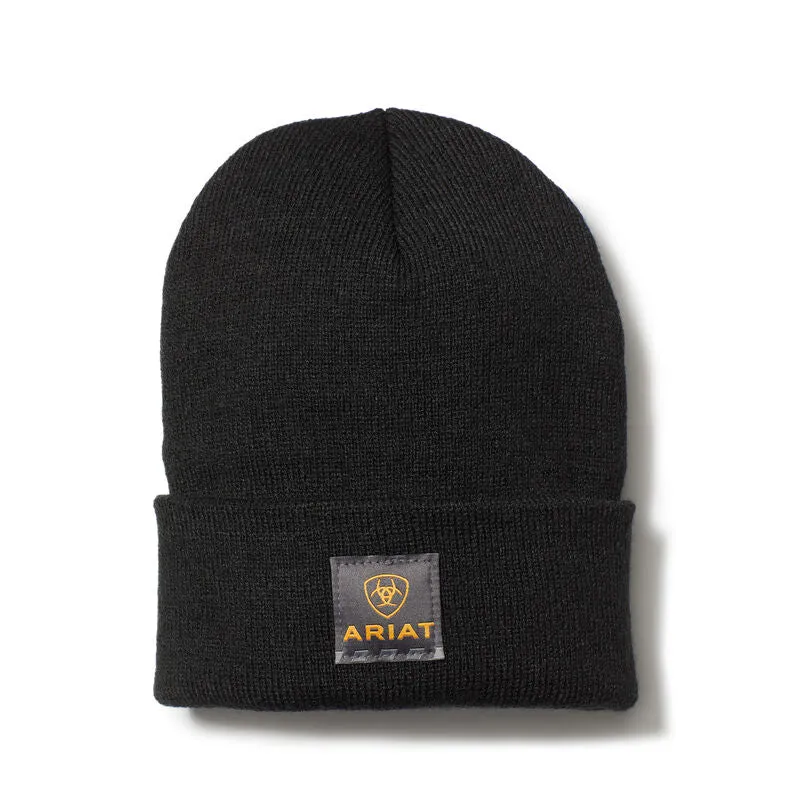 ARIAT REBAR WATCH CAP BEANIE BLACK