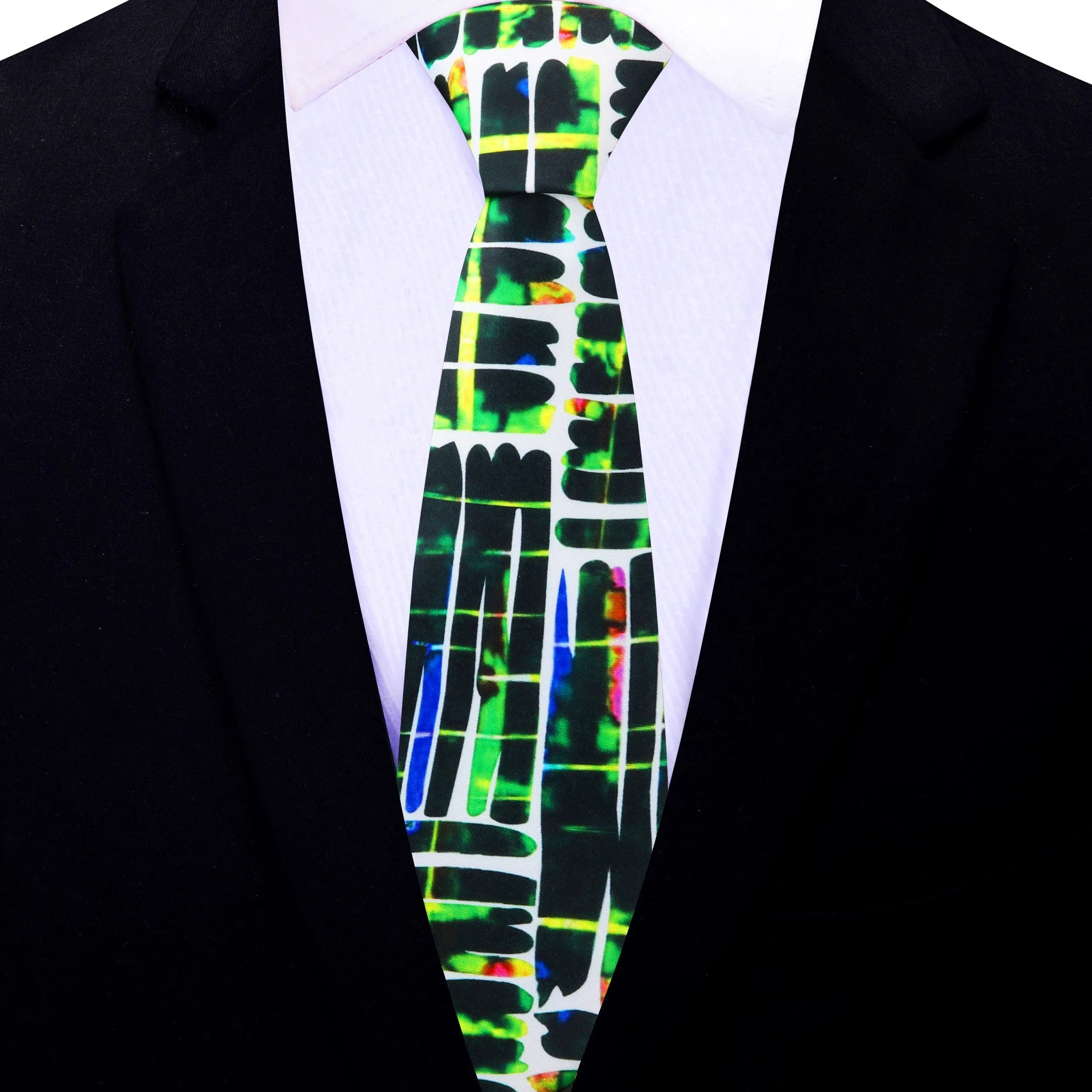 Artistic Greenscape Necktie