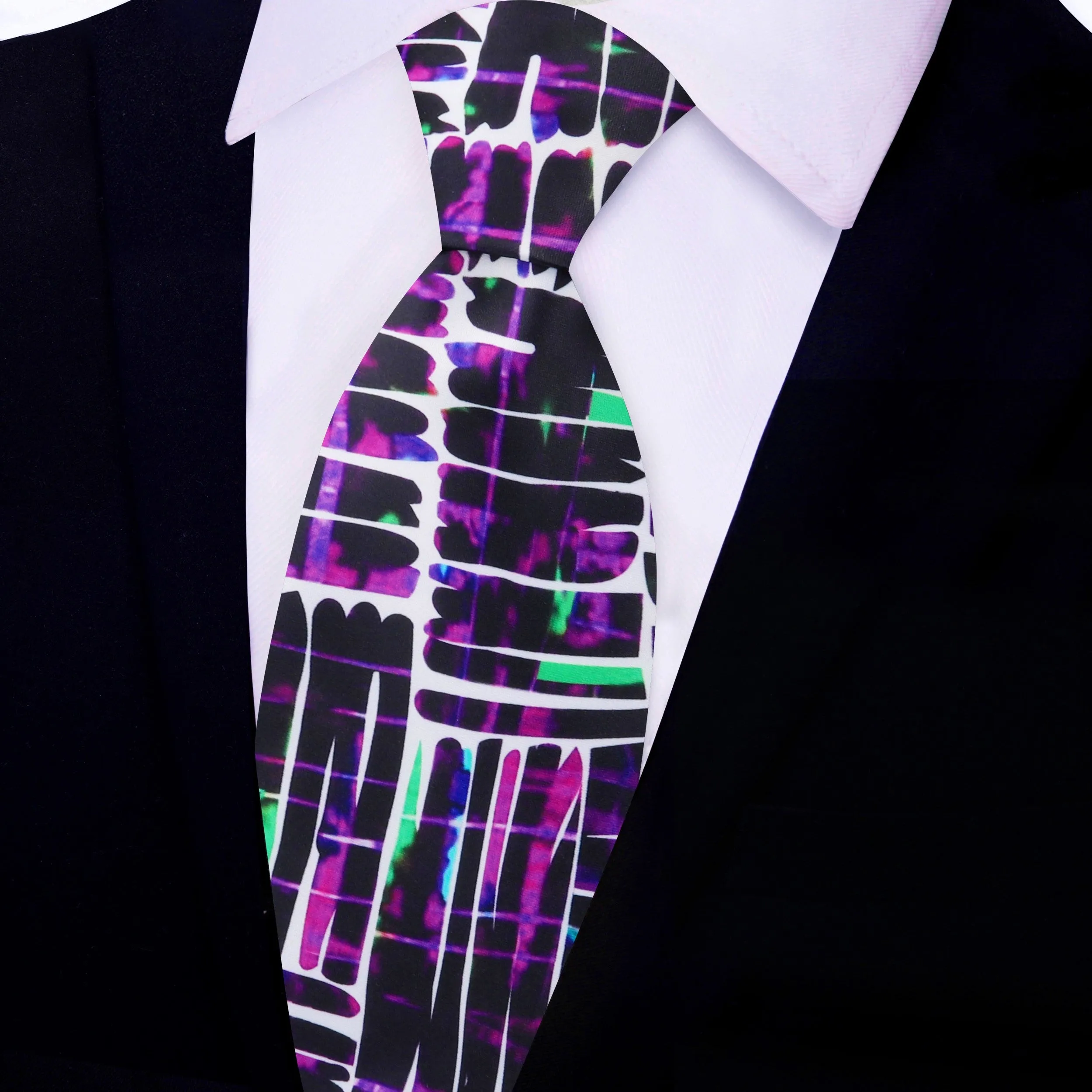 Artistic Greenscape Necktie