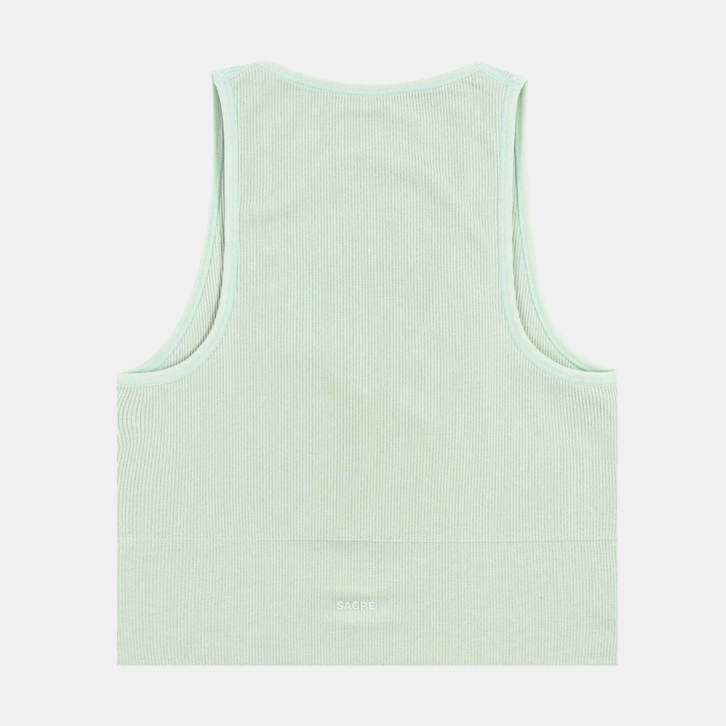 Avery Tank Womens Short Sleeve Shirt (Sage)