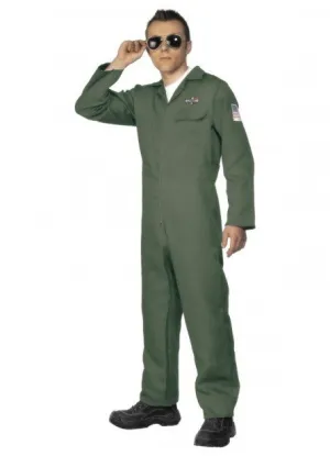 Aviator Jumpsuit Adult Costume