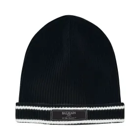 Balmain Black Winter Hat