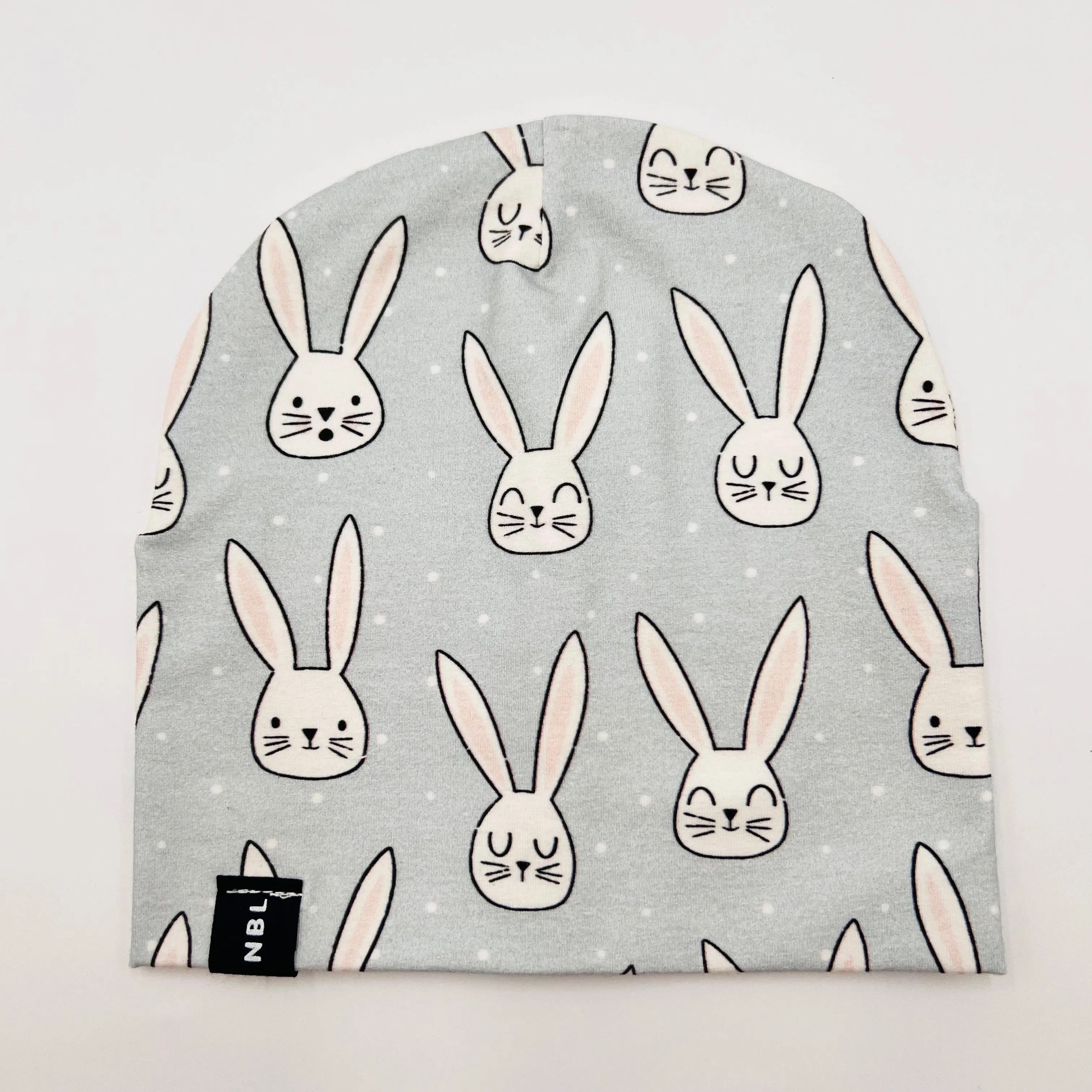 Beanie Hat (Light Blue Bunny)