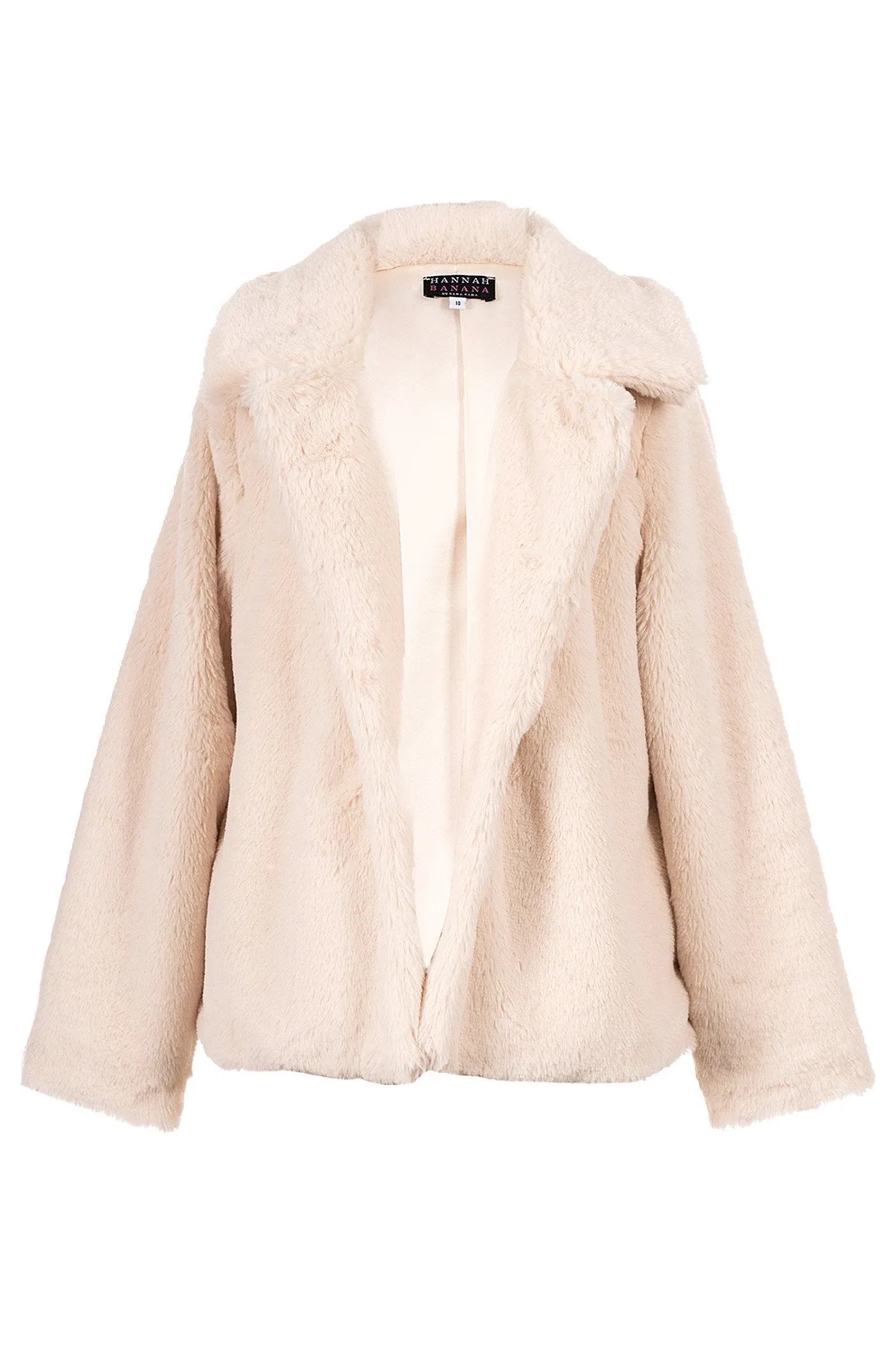 Big Girls Teddy Bear Fur Coat