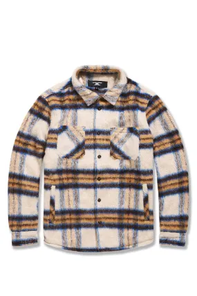 Big Men's See You In Paradise Flannel Shacket (Meadow)