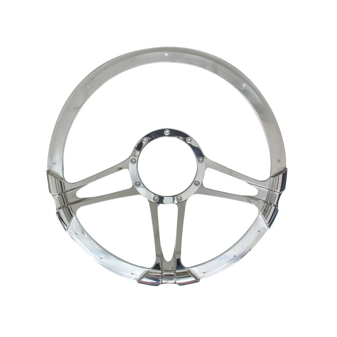 Billet Specialties 14" Monaco Steering Wheel Half Wrap