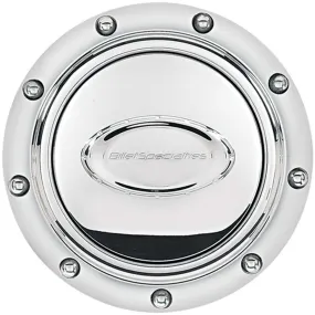 Billet Specialties Horn Button Riveted Polished Logo