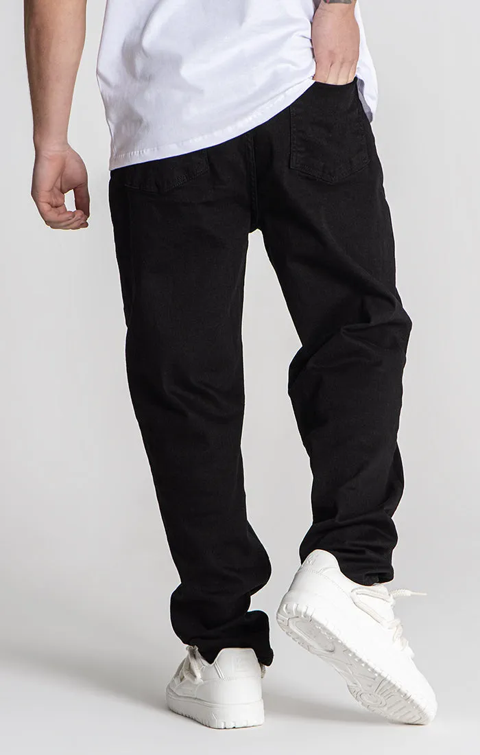 Black GK Carrot Jeans