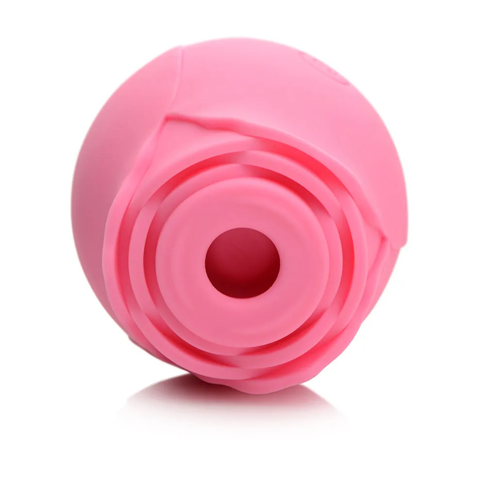 Bloomgasm 10X Wild Rose Silicone Suction Clit Stimulator Pink