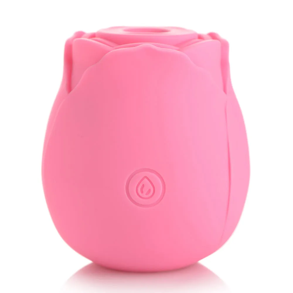 Bloomgasm 10X Wild Rose Silicone Suction Clit Stimulator Pink