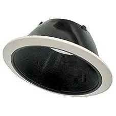 Boston Harbor TM2 Recessed Lighting Trim, Plastic Body, Black, White & Black