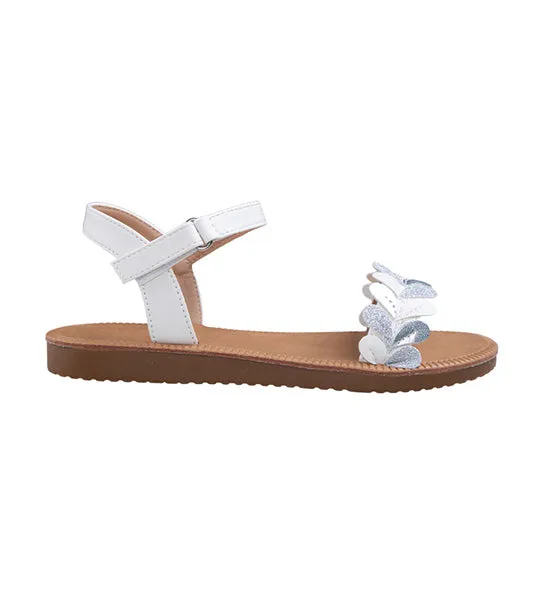 Breigh Kids Sandals for Girls - White