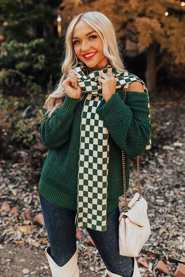 Brisk Evening Checkered Scarf