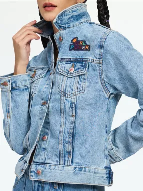 Bristol Light Blue Basic Denim Jacket