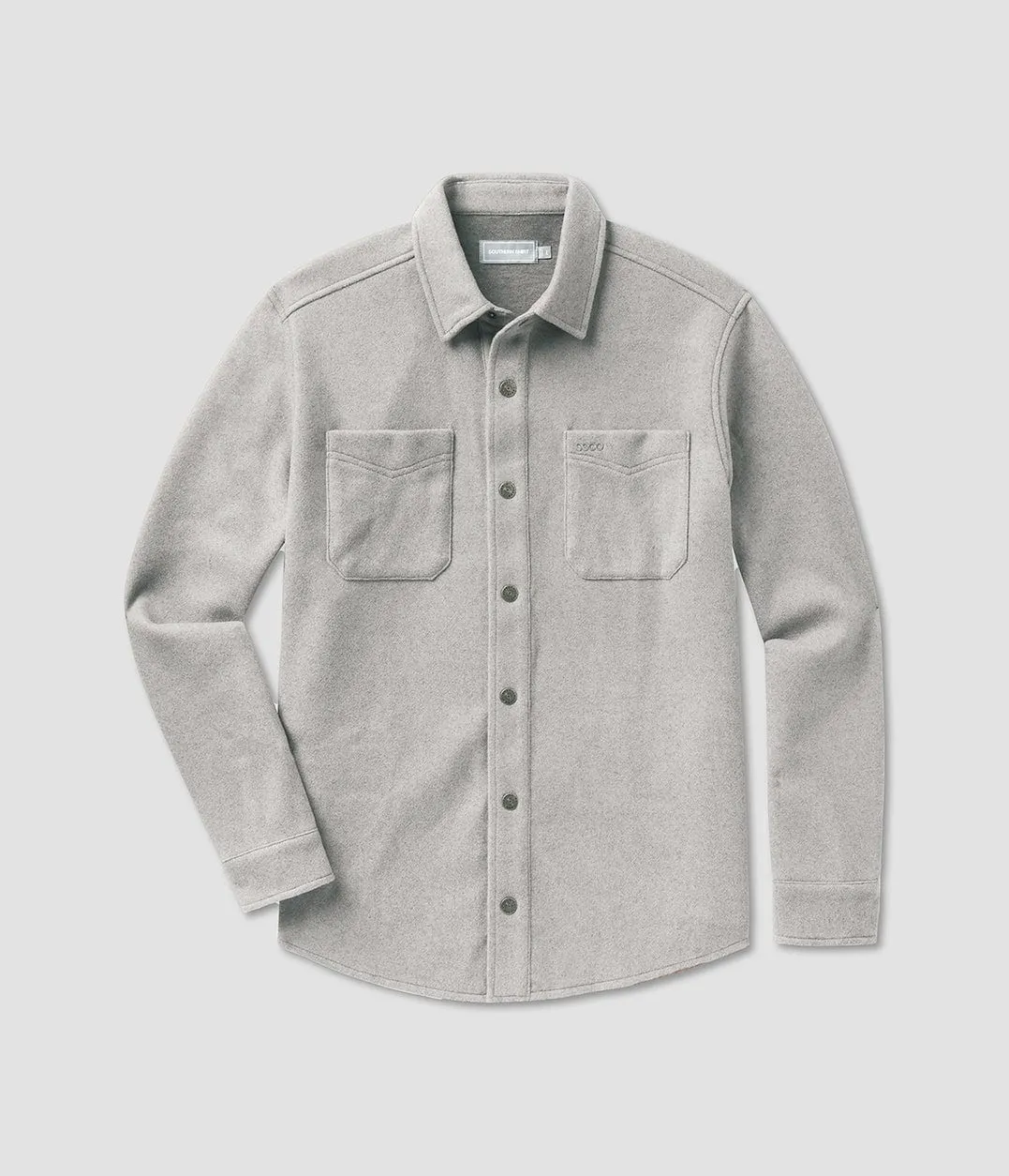 Broadway Fleece Shacket - Oyster