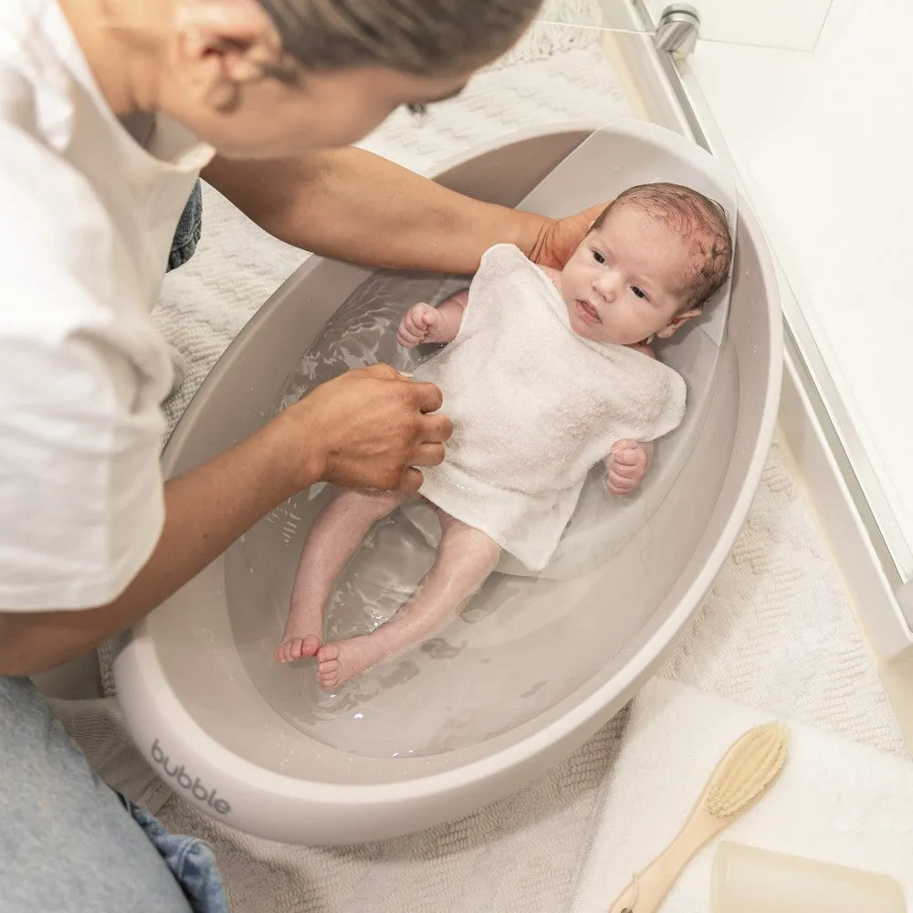 Bubble Cuddle Bath with Bath Seat - Taupe