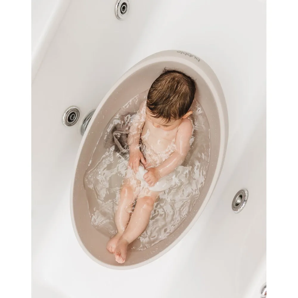 Bubble Cuddle Bath with Bath Seat - Taupe