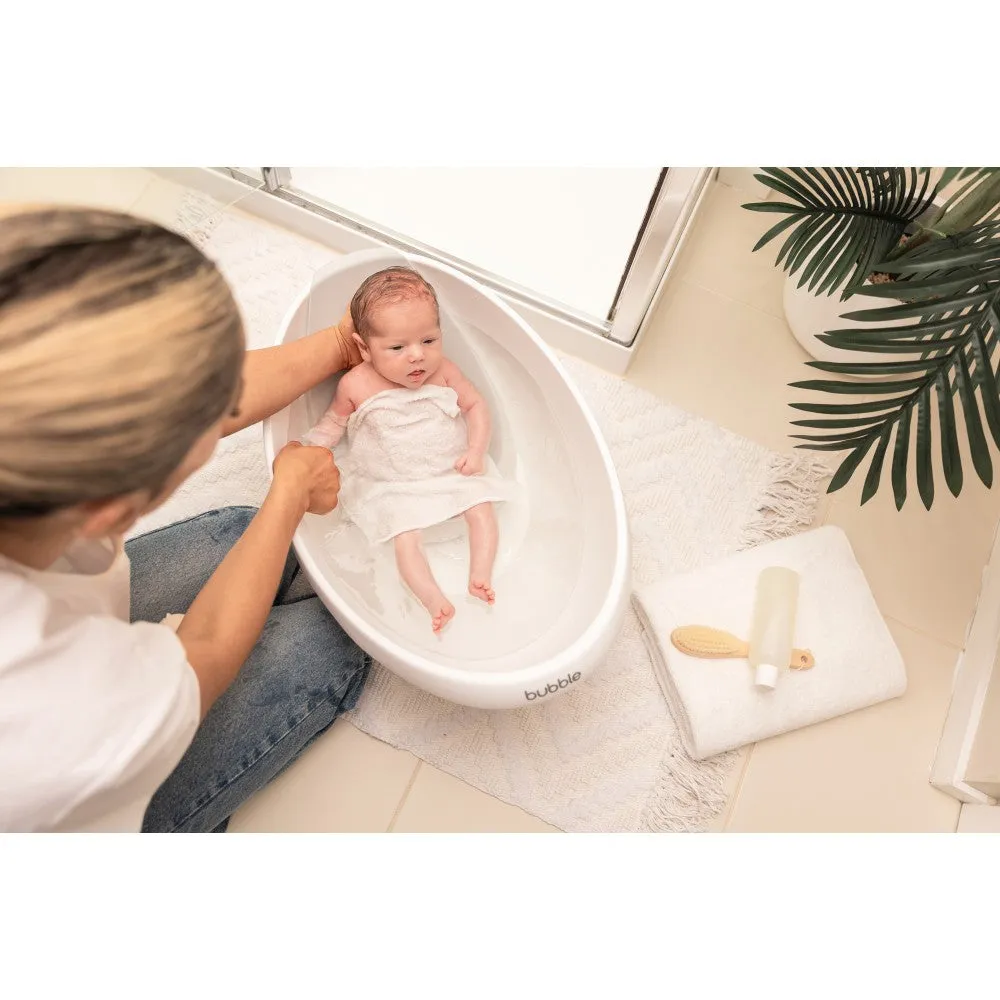 Bubble Cuddle Bath with Bath Seat - Taupe