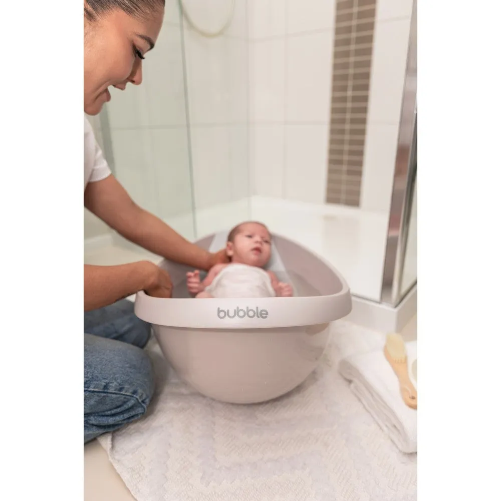 Bubble Cuddle Bath with Bath Seat - Taupe