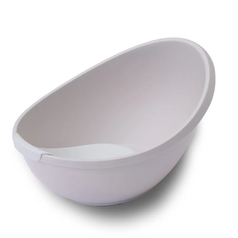 Bubble Cuddle Bath with Bath Seat - Taupe