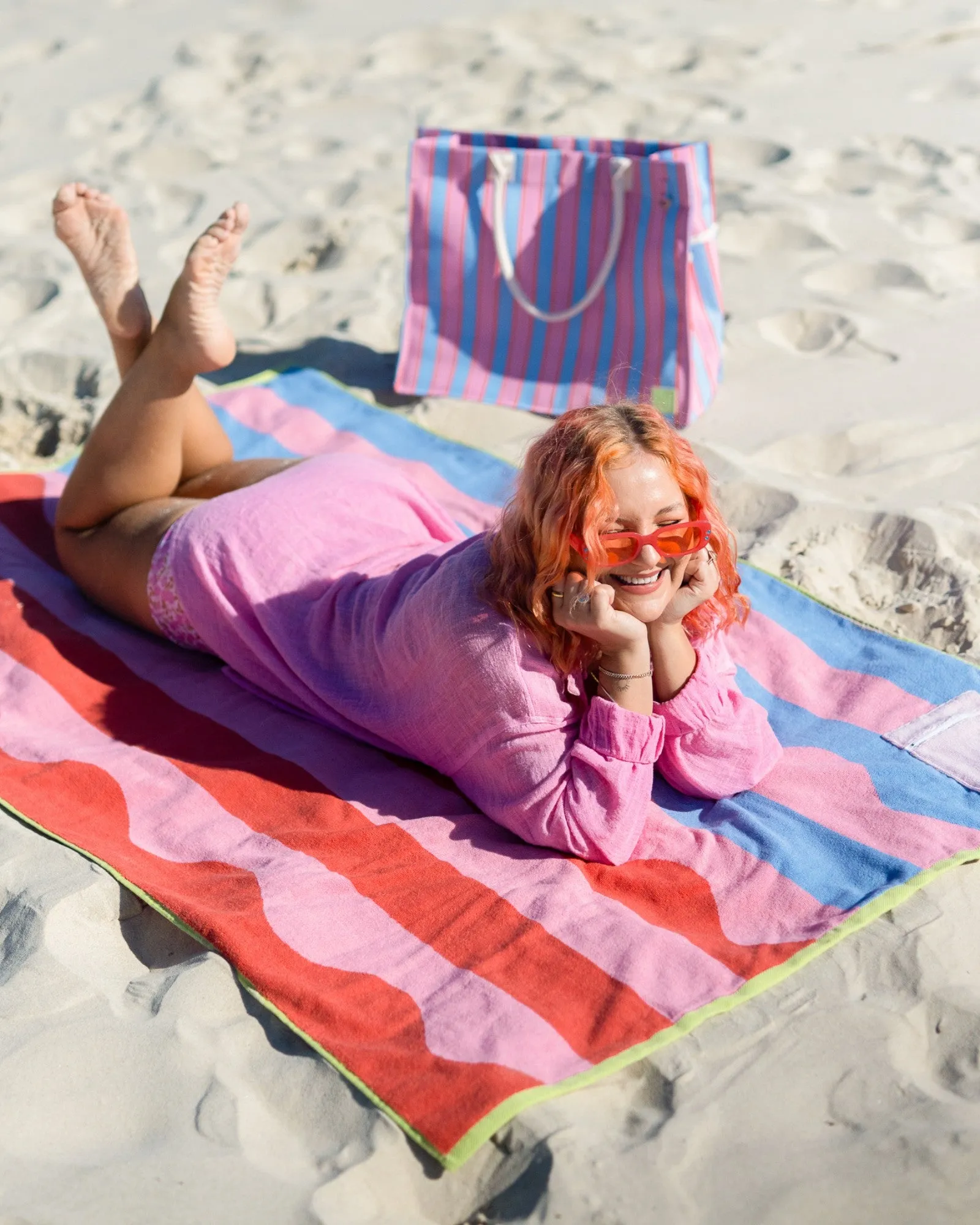 Bubblegum Premium Beach Towel