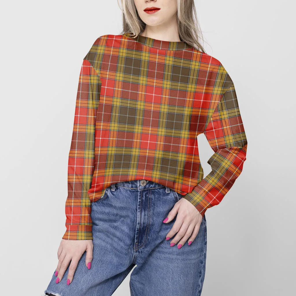 Buchanan Old Set Weathered Tartan Sweatshirt