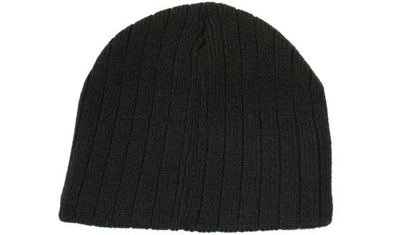 CABLE KNIT BEANIE