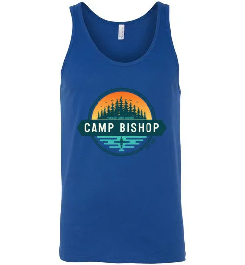 Camp Bishop Unisex Tank - Sunset Logo