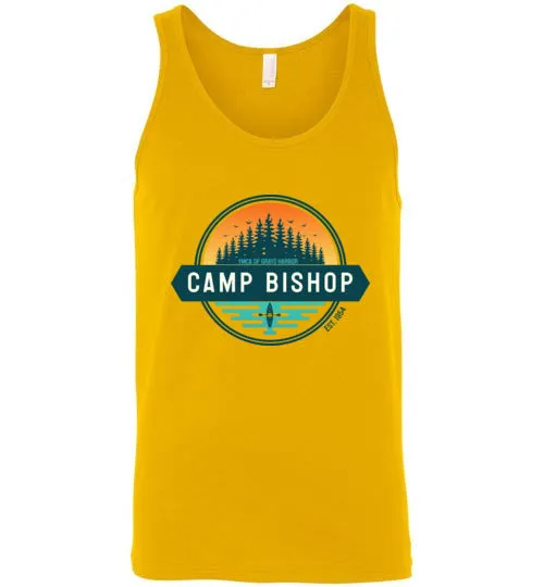 Camp Bishop Unisex Tank - Sunset Logo