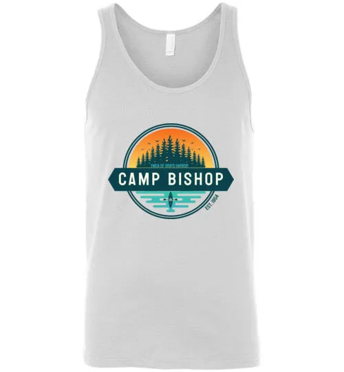 Camp Bishop Unisex Tank - Sunset Logo