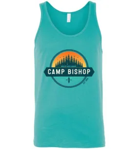 Camp Bishop Unisex Tank - Sunset Logo