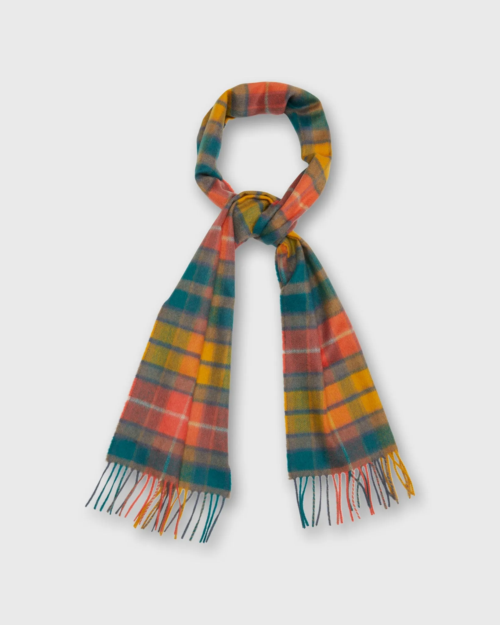 Cashmere Scarf in Antique Buchanan