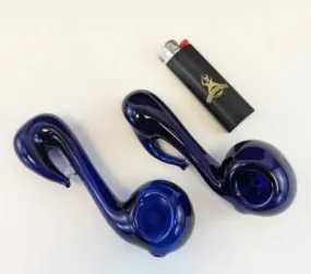 Chameleon Glass Eighth Notes Glass Hand PIpes