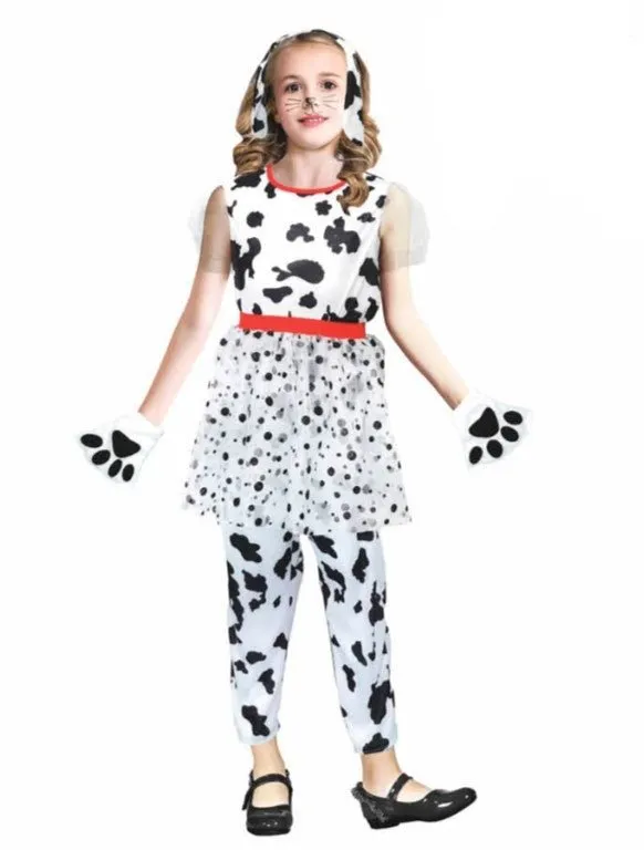 Children Dalmatian Girl Costume