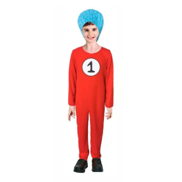 Children Dr. Seuss Thing 1 Boy Costume