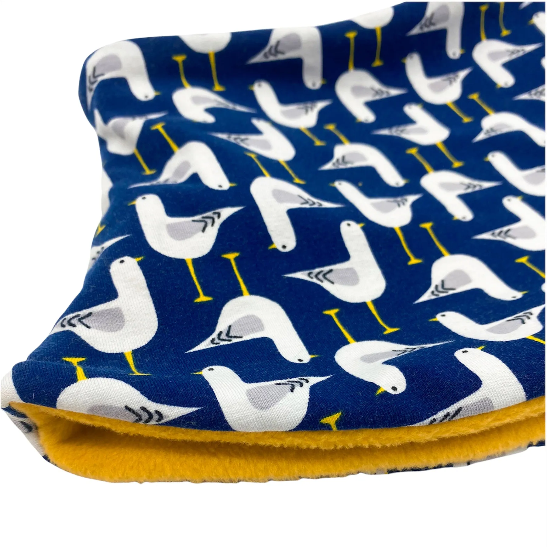 Child's Handmade Neck Warmer Seagulls