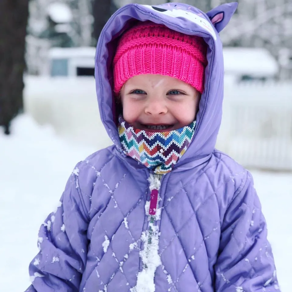 Child's Handmade Neck Warmer Seagulls