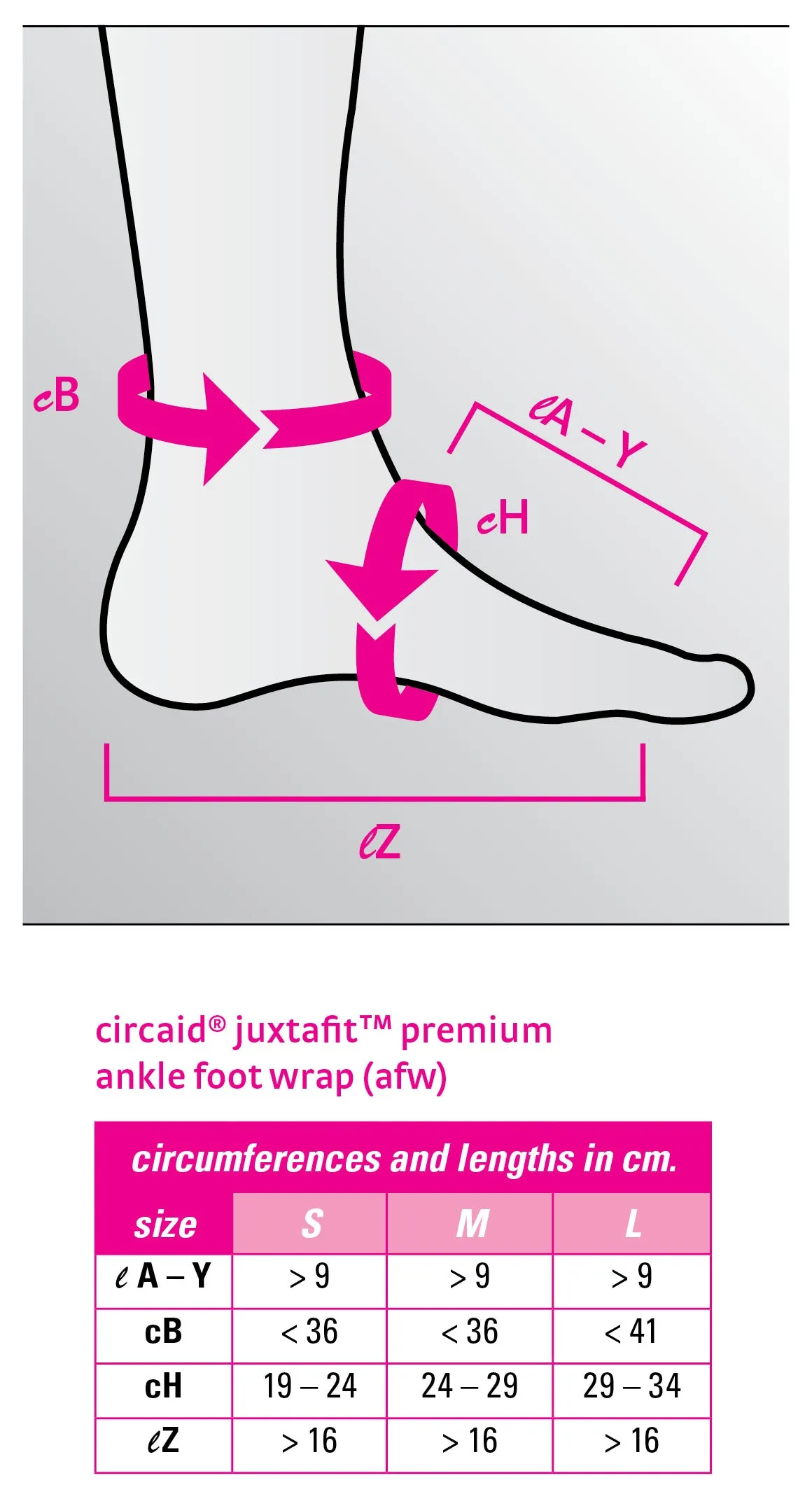 circaid juxtafit Premium Ankle Foot Wrap